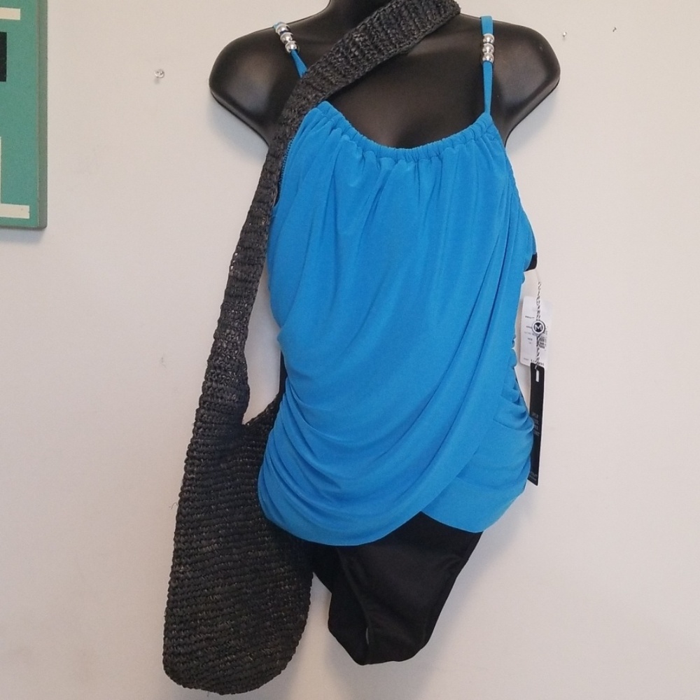 Magicsuit bathing suit with Tommy bahama crossbody